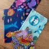 Stony Creek Organics Handmade Organic Beeswax Food Wraps - Pack of 4
