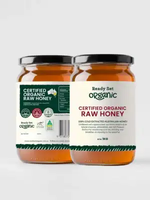 Ready Set Certified Organic Raw Honey from NSW