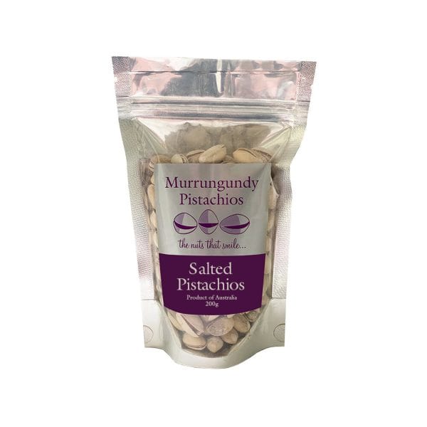 Murrungundy Chemical Free Salted Pistachios - 200gms
